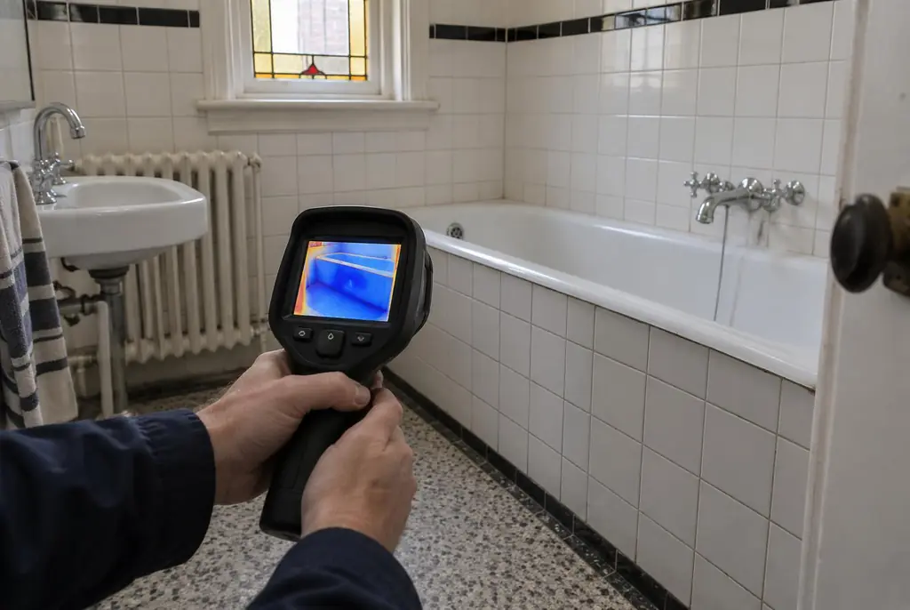 Lekdetectie Epe – onderzoek in een badkamer van een oudere woning