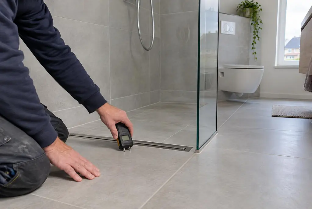 Lekdetectie Epe – badkamer in een nieuwbouwwoning